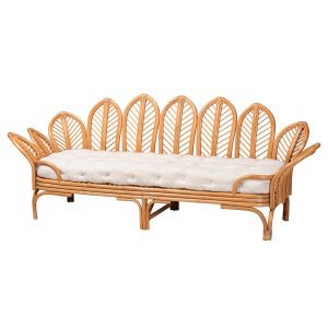 Loften Bohemian Light Honey Rattan Daybed