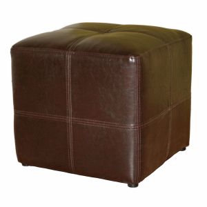 Nox Dark Brown Ottoman 