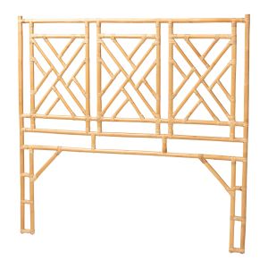 Karavo Bohemian Natural Rattan King Size Standalone Headboard