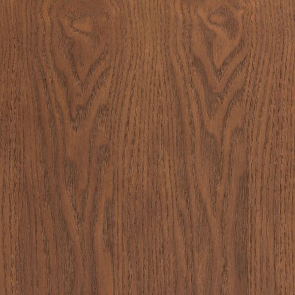 Barrett Mid-Century Modern Walnut Brown Finished Wood and Synthetic Rattan 2-Drawer Nightstand