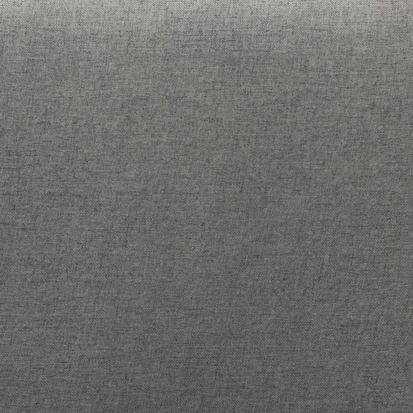 Abner Modern and Contemporary Transitional Dark Grey Fabric Upholstered and Walnut Brown Finished Wood Twin Size Headboard