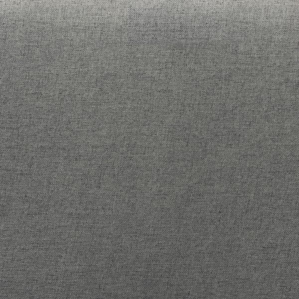 Dexter Modern and Contemporary Dark Grey Fabric Upholstered and Walnut Brown Finished Wood Twin Size Headboard