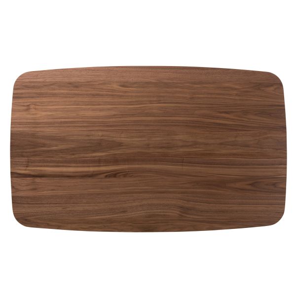 Alston Mid-Century Modern Grey Fabric Upholstered and Walnut Brown Finished Wood 5-Piece Dining Set