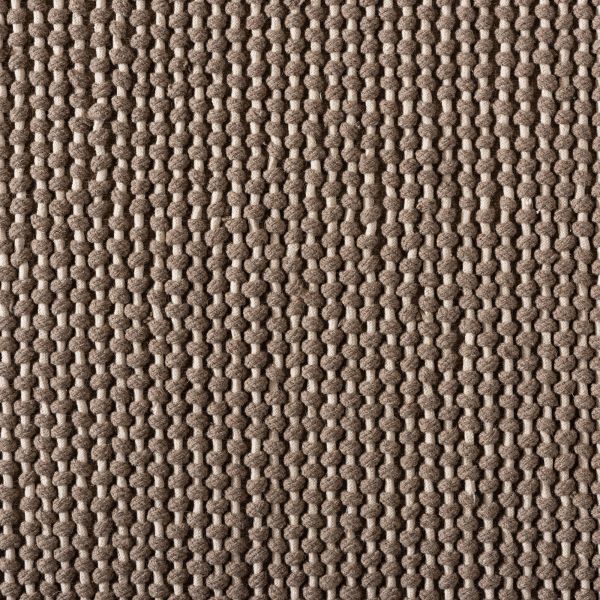 Colemar Modern and Contemporary Brown Handwoven Wool Dori Blend Area Rug