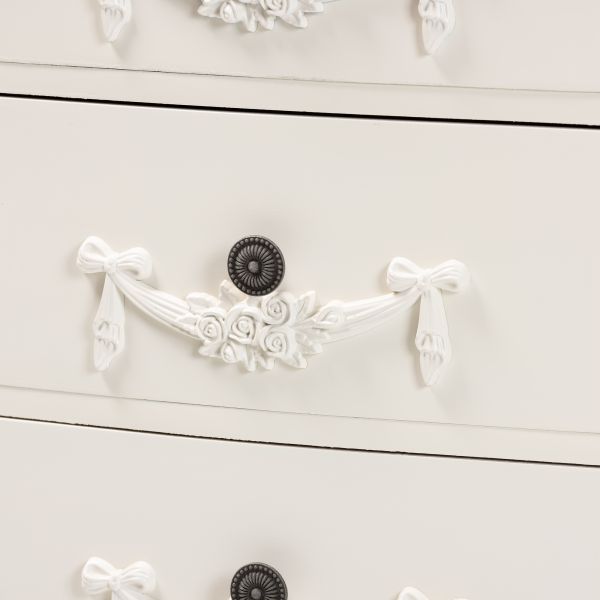 Callen Classic and Traditional White Finished Wood 3-Drawer Nightstand