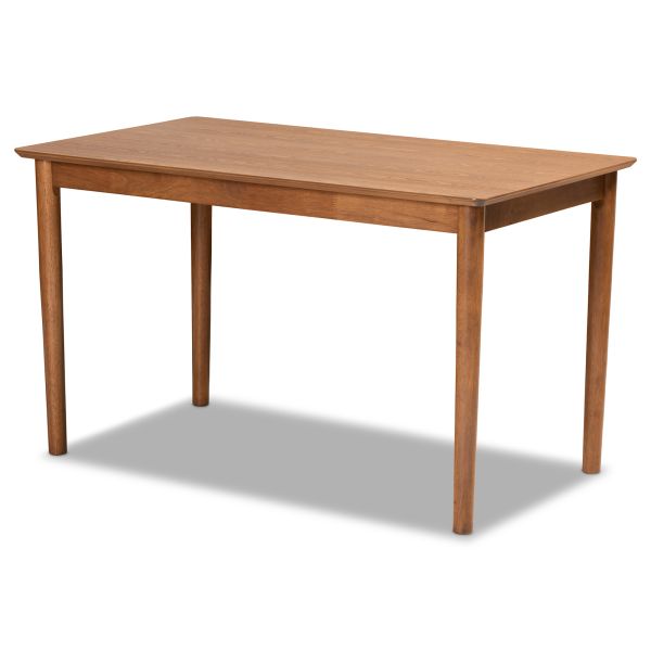 Alvis Mid-Century Modern Grey Velvet Upholstered and Walnut Brown Finished Wood 4-Piece Dining Nook Set
