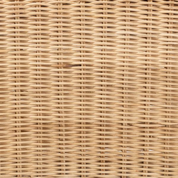 Putri Modern Bohemian Natural Rattan Arm Chair