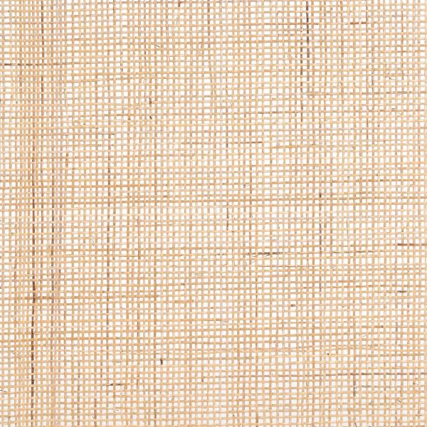 Aurelia Modern Black Finished Bayur Wood and Natural Rattan Queen Size Headboard