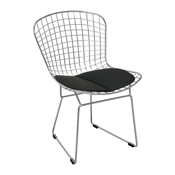 Mid Century Chrome Wire Side Chair