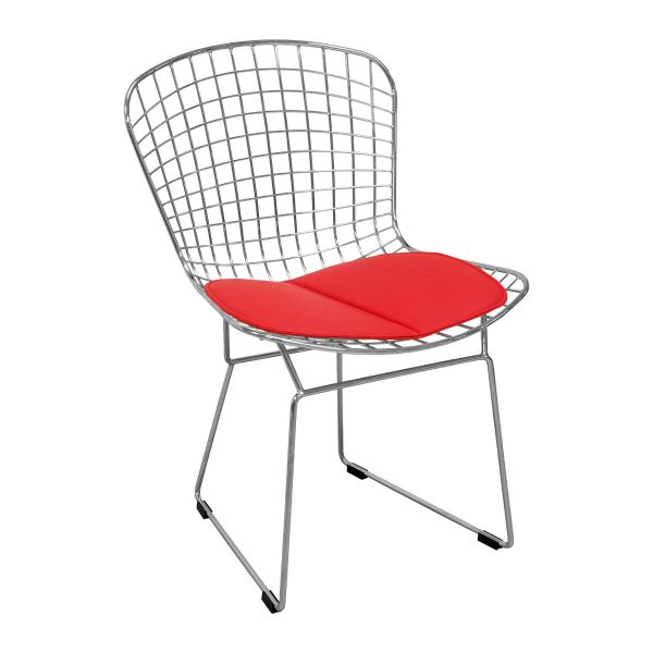 Mid Century Chrome Wire Side Chair