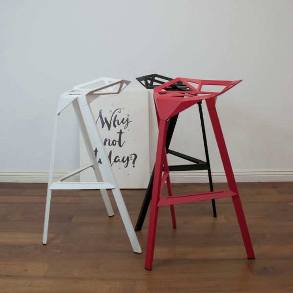 Geometric Barstool Set of 2