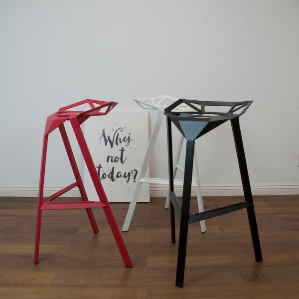 Geometric Barstool Set of 2