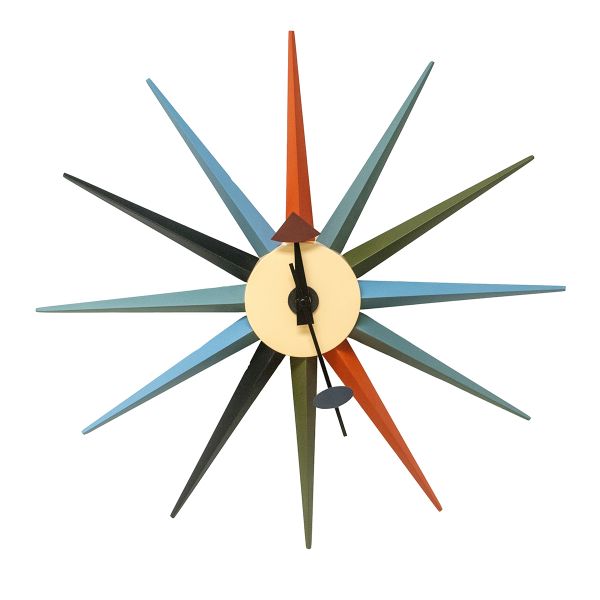 Mid Century Modern Star Clock